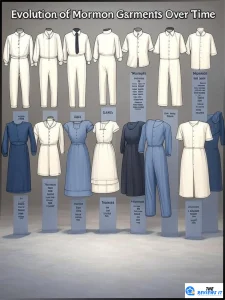 evolution of mormon garments