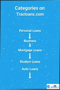 loan categories on traceloans