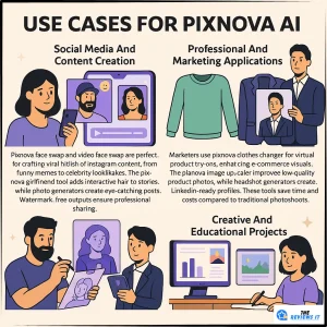 use cases for PixNova