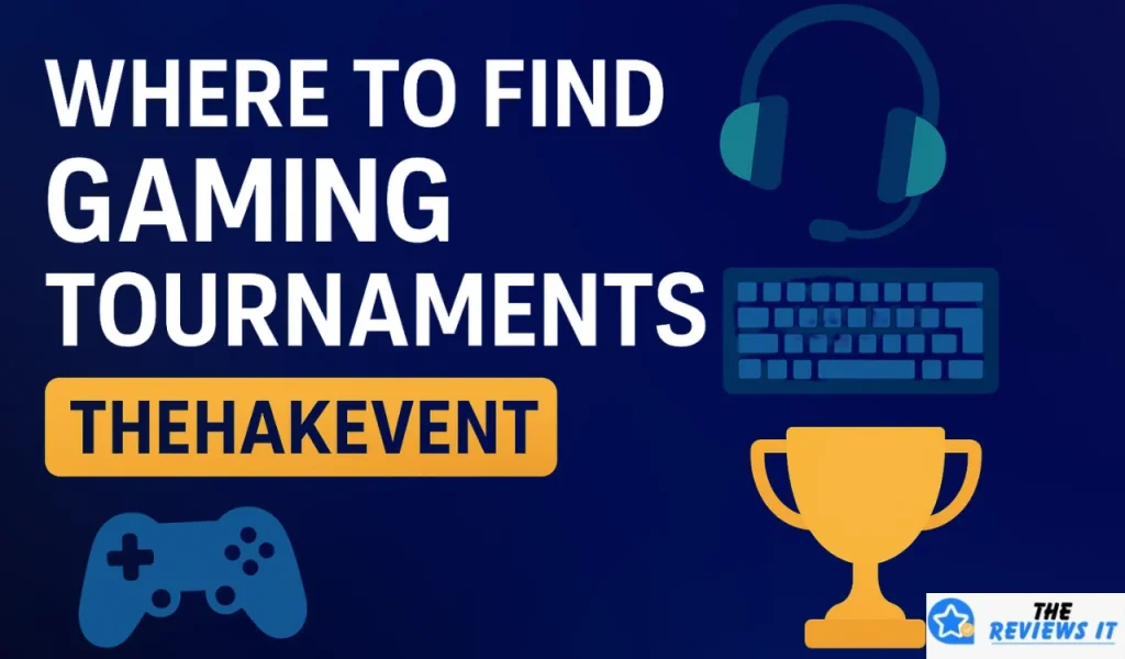 Where To Find Gaming Tournaments TheHakEvent – Tips & Tricks